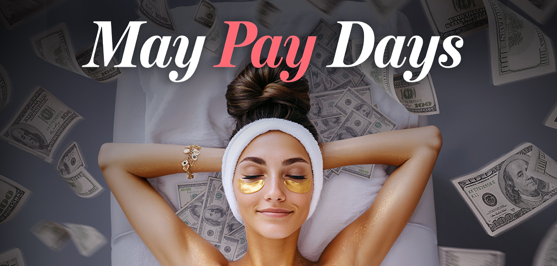 Lady in robe thinking about Winning free play or a spa treatment  at Talking Stick Resort