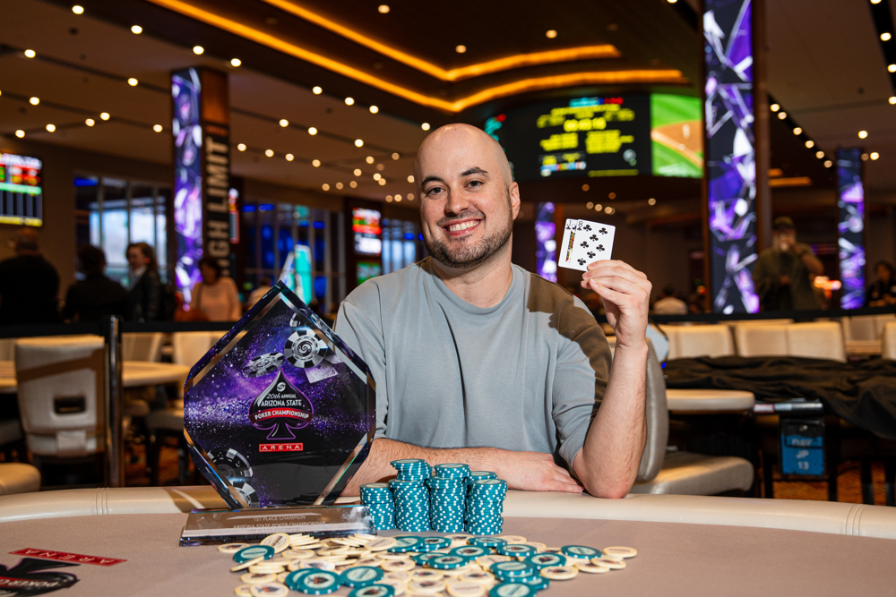 Evan Sandberg, 2026 Arizona State Poker Champion